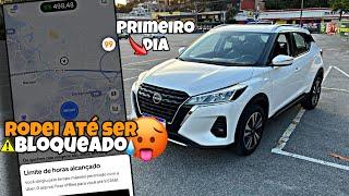 PRIMEIRO DIA no UBER BLACK de NISSAN KICKS 2024 veja como foi