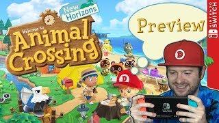 ANIMAL CROSSING: NEW HORIZONS  ️ 10 Minuten Gameplay Preview