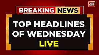 Breaking News LIVE: Top Headlines Of Wednesday | Opposition's Massive Protest | Budget 2024 LIVE