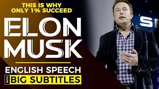 Elon Musk's Ultimate advice for students & college graduates | With BIG SUBTITLES