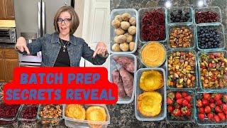 Tami's EXPERT Sunday Morning Whole Food Plant Based Batch Prep Secrets