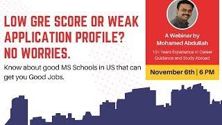 Know how to get Great Jobs Post MS in US even with Average Student Profile - Free Webinar