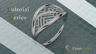 CrossGems Tutorial - Creating a Stunning Ring with the New Parametric Tools