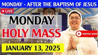 MONDAY FILIPINO LIVE MASS TODAY II JANUARY 13, 2025 II FR. JOWEL JOMARSUS GATUS