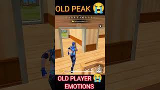 Old Peak  | Old Player Emotions #freefire #foryou #shortvideo #explore #oldpeak #oldplayer