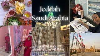 WEEKLY VLOG | life in Jeddah, Saudi Arabia pt. 2 | makkah, souq, gym, EL&N, pottery +more!