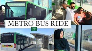 Metro Bus Ride In Riyadh 2023 / First Time Travel Experience/ Only 4 Riyal /