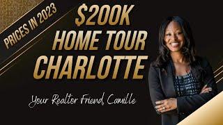 WHAT $200K BUYS YOU IN CHARLOTTE, NC | 2023 HOME TOUR