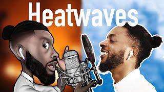 Heat waves - Glass Animals x Rhamzan (Vocals Only Cover) | No music