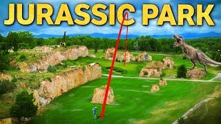 This Pre-Historic Golf Course was CRAZY!!!