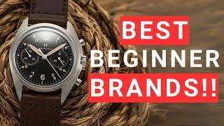 5 of the BEST entry level watch brands!