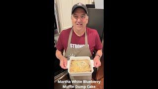 Martha White Blueberry Muffin Dump Cake | Easy dump cake recipe | Semi-homemade dessert