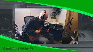 Wie kann ich eine E- und A-Gitarre aufnehmen? | MeinHomestudio.de | Recording