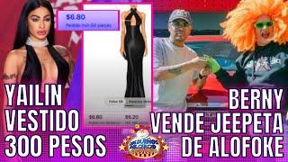 BERNY VENDE JEEPETA QUE REGALÓ ALOFOKE/ YAILIN Y VESTIDO DE 300 PESOS PARA PREMIO/ BREVES Y PULLUAS