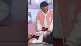 When Taehyung Tickled Jin's Belly  They Couldn't Stop Giggling  #shorts #jin #tae #bts