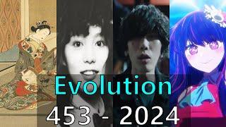 Evolution of Japanese music