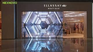 How To Make The Storefront Eye-catching In Creative Glass Mesh LED Window Display?