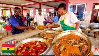 Mouthwatering African street food tour Sege Ghana  West Africa @truemamle6184