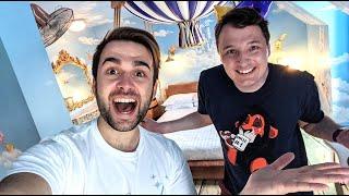 Alton Towers Vlog | Day 1 | September 2020 | Blue Pyjama Suite at the Alton Towers Hotel