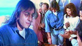 Sanjay Dutt Birthday Celebration In The 90s & Announcement Of Film "Khaleefe" (Unreleased)