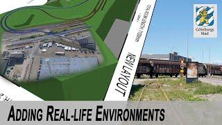 Planning the new Model Railroad - Adding real-life environments