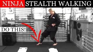 NINJUTSU SECRETS  Learn HOW TO Walk SILENTLY on PAPER for the Ultimate NINJA STEALTH Technique