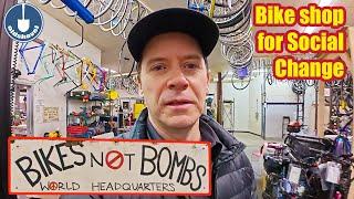 No-profit Bike Shop in Boston - Bikes Not Bombs