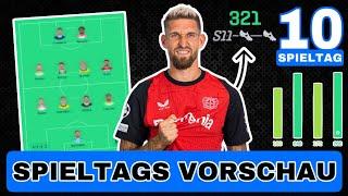 SO GEWINNST DU den 10. SPIELTAG | SPIELTAGS-VORSCHAU | Kickbase