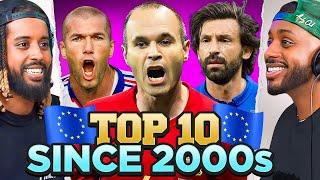 DEBATE: Our Top 10 EUROPEAN Footballers Since 2000! (Excluding Ronaldo)
