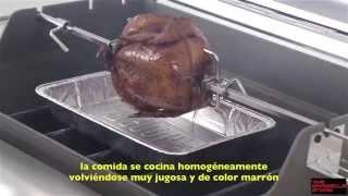 Rustidor Asador Giratorio para Barbacoas Weber Spirit