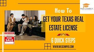 How to Get a Texas Real Estate License in 2024