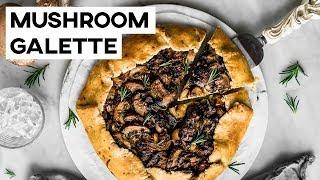 Leek and Mushroom Galette | Cravings Journal