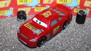 Disney Cars Corrosion Seal Piston Cup Racer Custom (Lightning McQueen Concept) 2005 Stock Car