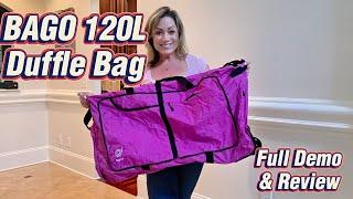 Ultimate Rolling Duffle Bag for Travel & Sports