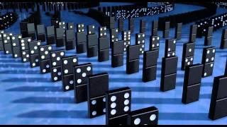 Robots domino scene