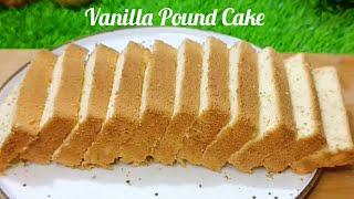 Vanila Pound Cake | Bakery Style Pound Cake Recipe | EcD YummY