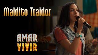 Maldito Traidor - Amar y Vivir  Canción oficial - Letra | Caracol TV