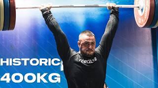 The Strongest Any Teenager Has Ever Been | Karlos Nasar vs 400kg