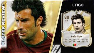 PLAY MAKER OF DREAMS!!!!! ICON 89 RATED LUIS FIGO PLAYER REVIEW - EA FC25 ULTIMATE TEAM