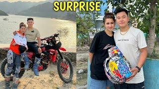 ALISHA LAI SURPRISE GIFT / REDBULL EDITION CX 250R / ONE PIECE IN NEPAL / ​⁠@alishakhadgi9769