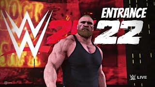 BROCK LESNER ENTRANCE WWE 2K22 #wwe2k22 #brocklesner #wwe #wwegaming