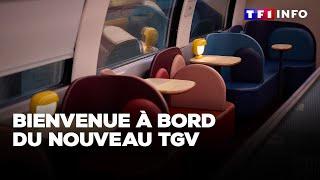 Nos images exclusives du futur TGV de la SNCF｜TF1 INFO