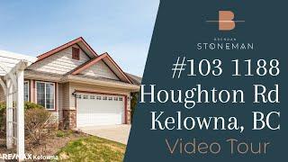 Kelowna Home for sale - 103 1188 Houghton Rd, Kelowna BC  - Video Walk Through Tour