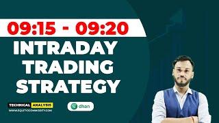 9:15-9:20 TRADING STRATEGY INTRADAY | TRADING STRATEGY FOR OPTIONS| INTRADAY NIFTY TRADING STRATEGY