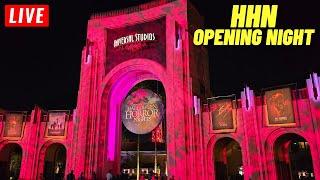 Live: Opening Night of Halloween Horror Nights or HHN 33 at Universal Studios Florida 8/30/2024