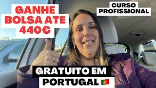 Curso Profissional em Portugal gratuito - trabalhar em portugal- IEFP- Morar em Portugal 2024