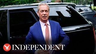 Live: Nigel Farage launches Reform UK's election manifesto