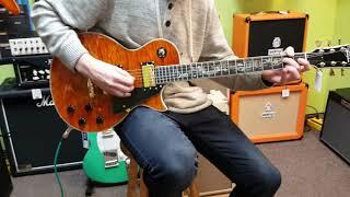 Oscar Schmidt OE20 Serpentine electric guitar demo at Basone Guitar Shop in Vancouver