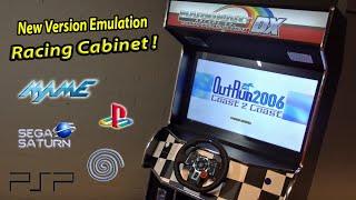 A New Racing Emulator Logitech Arcade Machine .. It Plays A Lot Now ! @CustomArcades