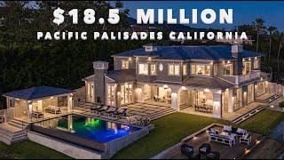 $18.5 Million -  Amazing Home in the Pacific Palisades - DroneHub